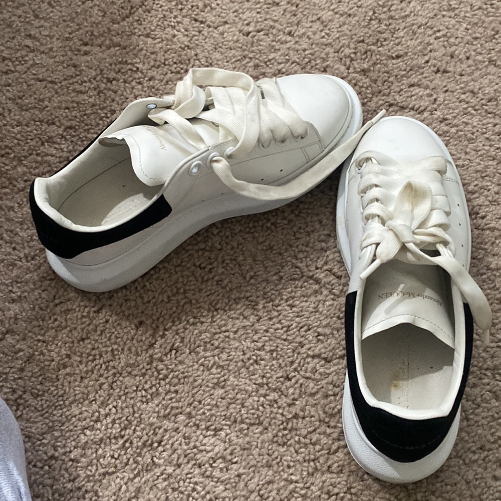 Alexander McQueen white sneakers